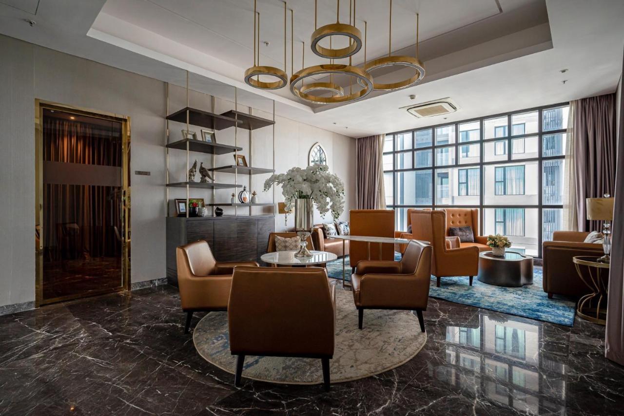 Luxury D1Mension In District 1 Freepoolsaunagym 胡志明市 外观 照片